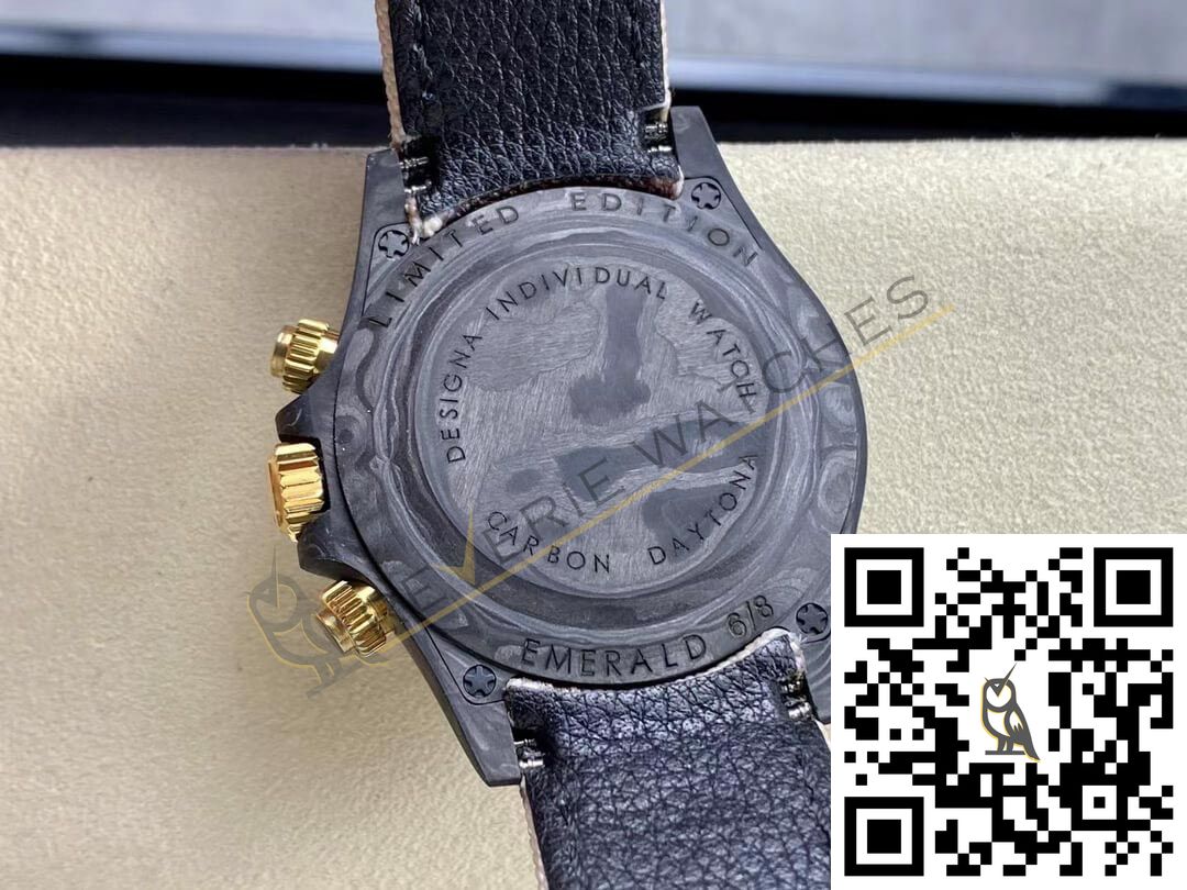 Rolex Daytona Cosmograph Diw Custom Version Carbon Fiber Case - Image 3