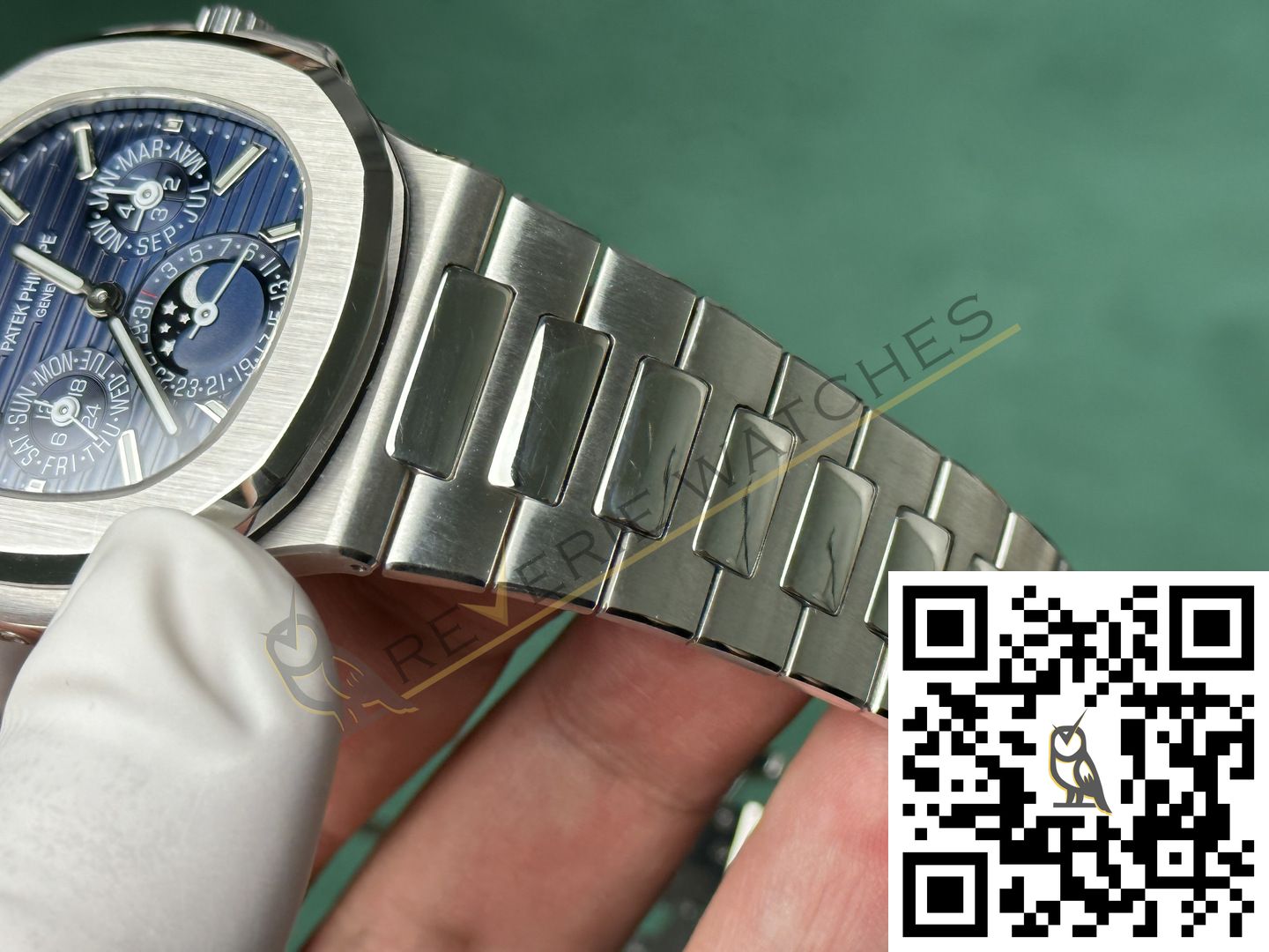 God Tier Patek Philippe Nautilus Perpetual Calendar - Image 5