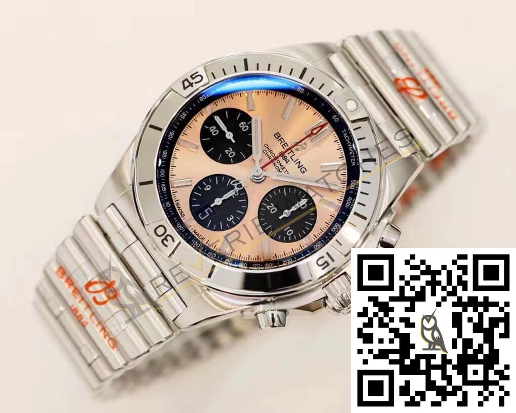 Breitling Chronomat AB0134101K1A1 Rose Gold Dial